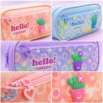 مقلمة قماش TARGET hello friends
