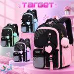 حقيبة صبايا مدرسية مع جزدان و تعليقة TARGET