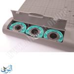 مقص ورق بشفرة دوارة متعدد الخيارات مع اداة تدوير زوايا  KW-trio A3