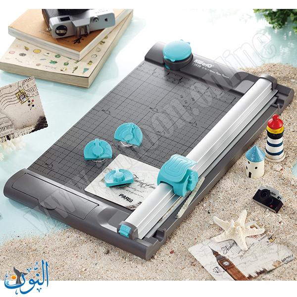 مقص ورق بشفرة دوارة متعدد الخيارات مع اداة تدوير زوايا  KW-trio A3