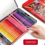 طقم الوان خشب احترافية في علبة معدنية للرسم التفصيلي ماريس