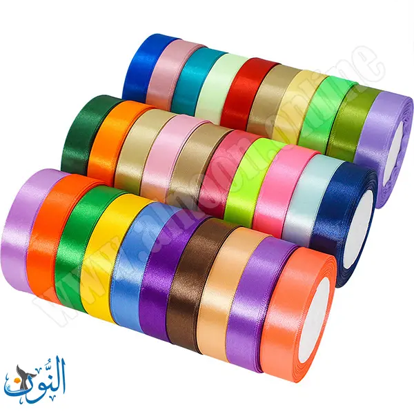 شريط ستان 2.5 سم و طول 22 متر