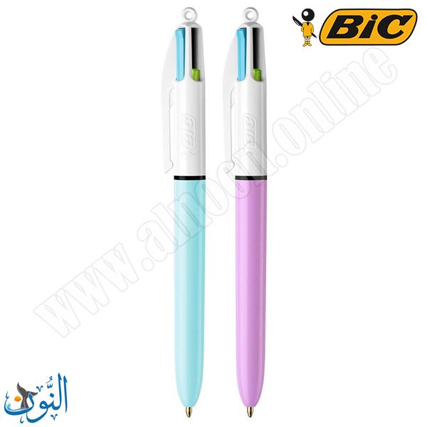 قلم حبر جاف 4 لون BIC Fun