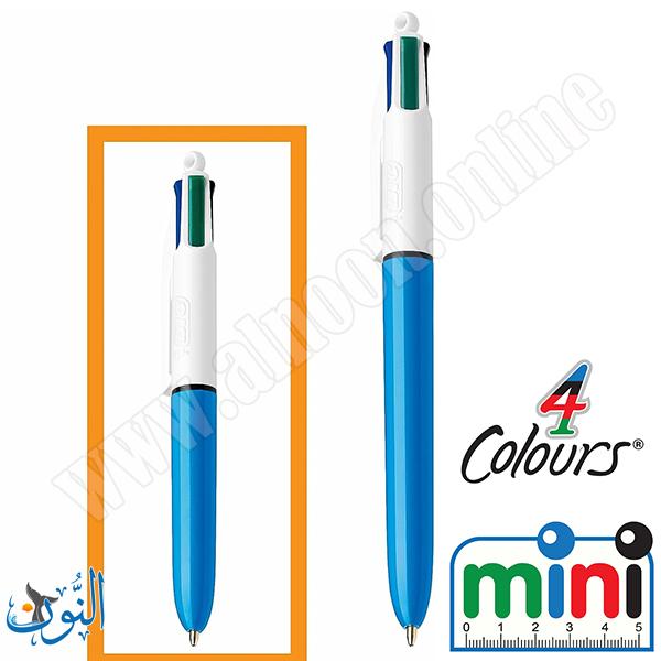 قلم حبر 4 لون قصير BIC mini