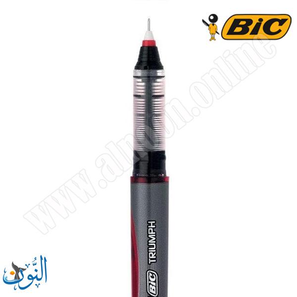 قلم حبر سائل احمر BIC TRIUMPH 537R 0.5mm