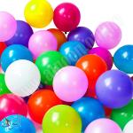 كيس 50 بالون مطاطي ملون 30 سم