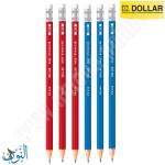 6 اقلام رصاص مع ممحاة DOLLAR MY PENCIL
