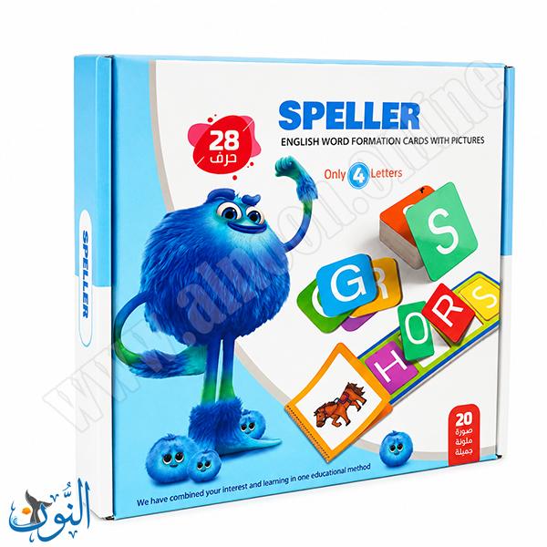 بطاقات تعليم تركيب الكلمات الانجليزية من 4 حروف