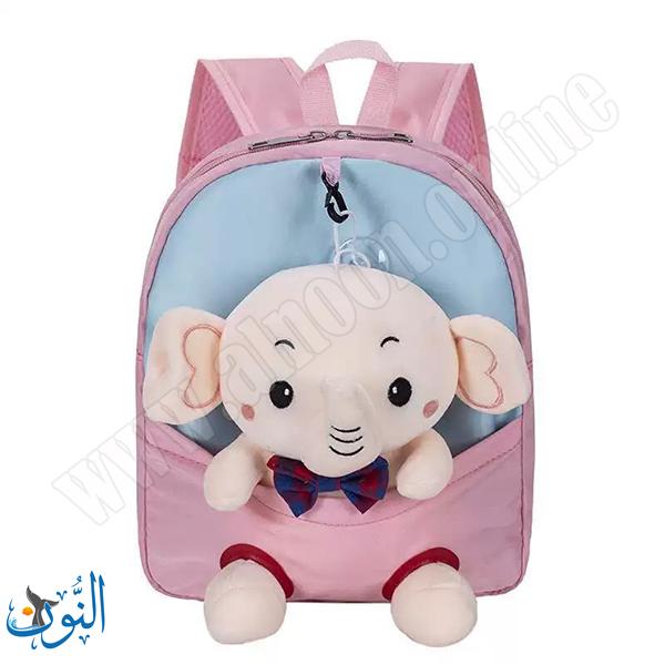 حقيبة بستان مع دمية فيل
