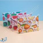 ملف سحاب بلاستيك رسومات فواكه ثلاثية الابعاد
