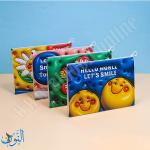 ملف سحاب بلاستيك رسومات ثلاثية الأبعاد SMILE