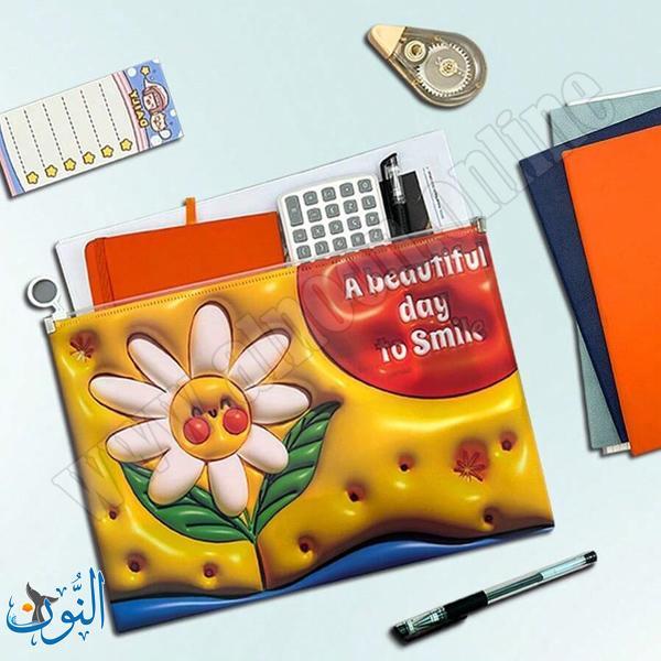 ملف سحاب بلاستيك رسومات فواكه ثلاثية الابعاد