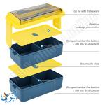 علبة طعام 1400 مل LUNCH BOX
