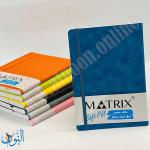 دفتر ملاحظات مع مغيطة MATRIX Soft A5