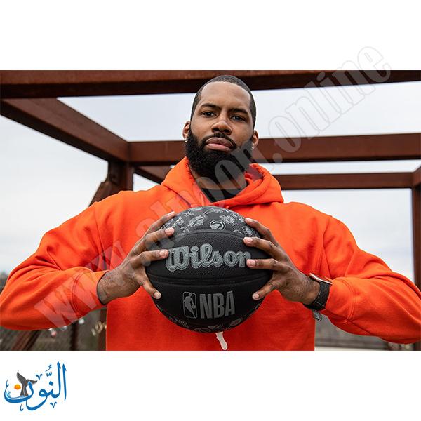 كرة سلة لون اسود Wilson NBA