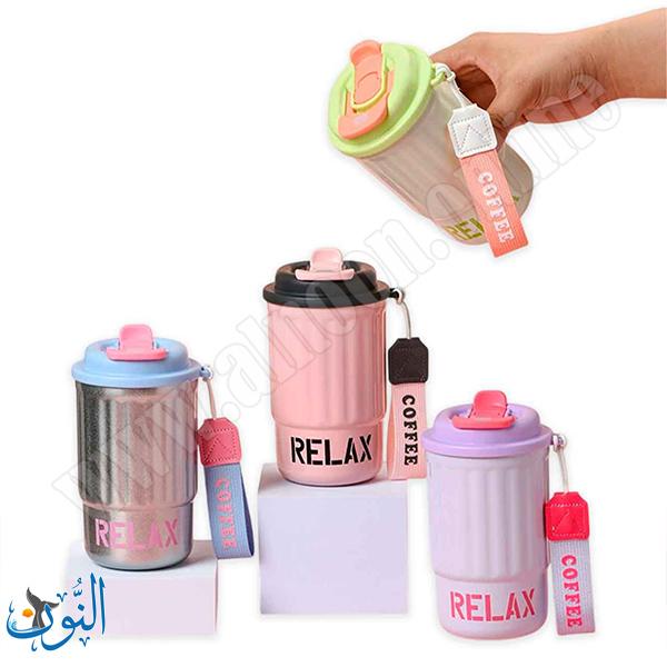 كأس حافظ للحرارة  400 مل COFFE BOTTLE