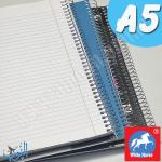 دفتر سلك صغير A5 الحصان الأبيض