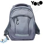 حقيبة مدرسية 2 في 1 سادة  YOLO