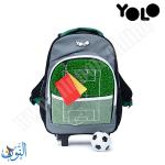 حقيبة تمهيدي مع عجلات ملعب كرة القدم YOLO Trolly