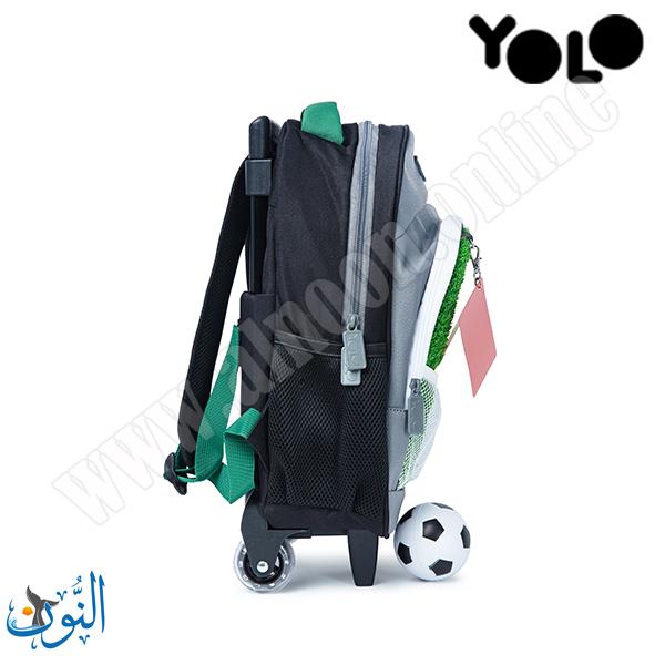 حقيبة تمهيدي مع عجلات ملعب كرة القدم YOLO Trolly