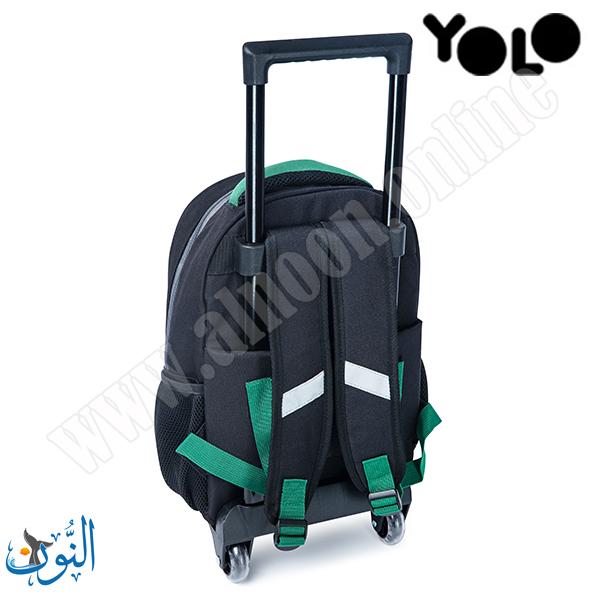 حقيبة تمهيدي مع عجلات ملعب كرة القدم YOLO Trolly