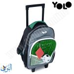 حقيبة تمهيدي مع عجلات ملعب كرة القدم YOLO Trolly
