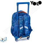 حقيبة تمهيدي مع عجلات YOLO Trolly GAME OVER