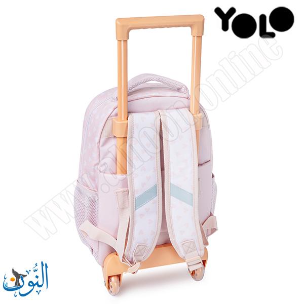 حقيبة تمهيدي مع عجلات وحيد القرن  YOLO Trolly