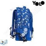 حقيبة مدرسية مع قاعدة كونغ فو  YOLO PRO
