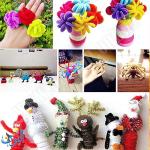 سلك وبري كثيف سادة 30 سم 50 قطعة