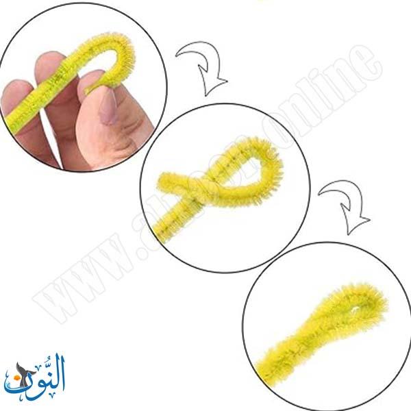 سلك وبري كثيف سادة 30 سم 50 قطعة