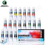 طقم الوان اكريليك 12 مل قوام كثيف ونتائج ثابته ماريس