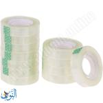 شريط لاصق شفاف 12 ملم × 27 متر (بكرة صغيرة)