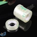 شريط لاصق شفاف 12 ملم × 27 متر (بكرة صغيرة)