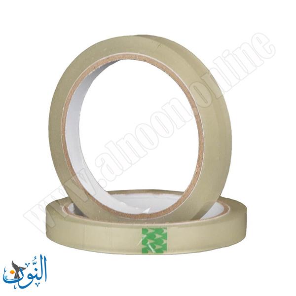 شريط لاصق شفاف 12 ملم × 66 متر (بكرة كبيرة)