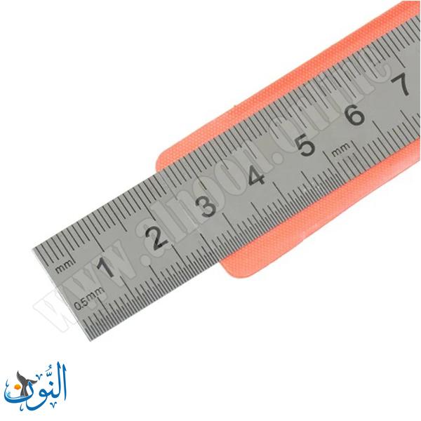 مسطرة معدنية 20 سم عالية الدقة