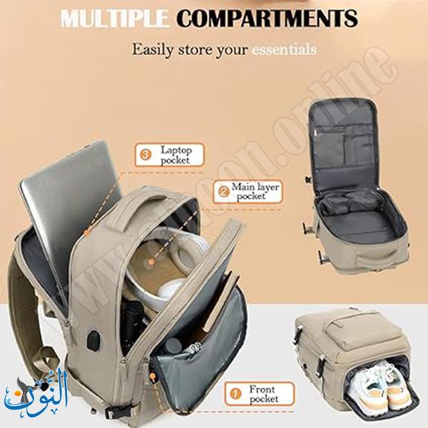 حقيبة ظهر واسعة و عملية ومتعددة الاستخدام