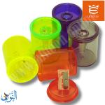 براية بلاستيك اسطوانية مع حاوية EISEN