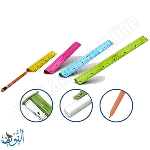 مسطرة متعددة الخيارات 20 سم Y.PLUS 4 IN 1