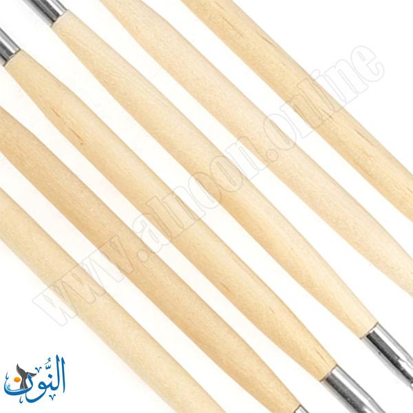أدوات نحت وتشكيل صلصال 6 قطع