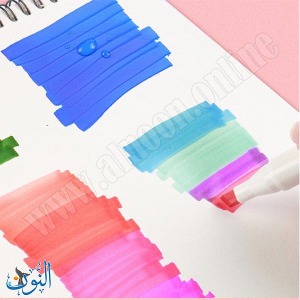 أقلام تحديد كحولي مزدوجة الرأس احترافية مع علبة قوية ماريس