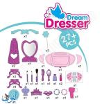 طاولة تجميل مع كرسي 27 قطعة BOWA