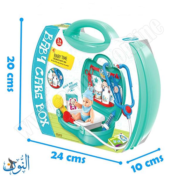 حقيبة لعبة العناية بالطفل 17 قطعة BOWA