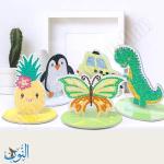 لوحة ماسية اكريليك مع قاعدة