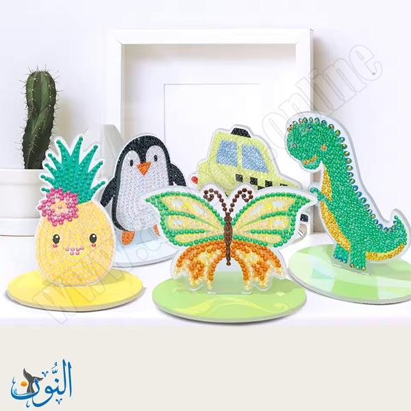 لوحة ماسية اكريليك مع قاعدة