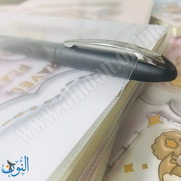دفتر يوميات بناتي غلاف نايلون قياس 14×20سم