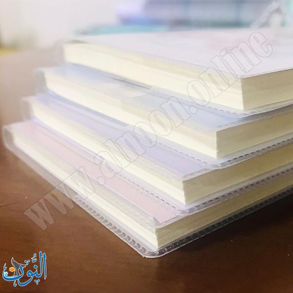 دفتر يوميات بناتي غلاف نايلون قياس 14×20سم