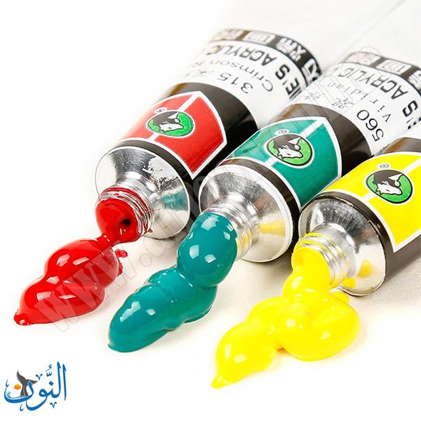 طقم الوان اكريليك 12 مل قوام كثيف ونتائج ثابته ماريس