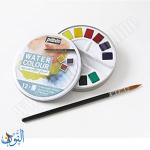 الوان مائية أقراص علبة دائرية 12 لون pebeo Acuarela