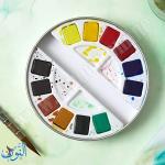 الوان مائية أقراص علبة دائرية 12 لون pebeo Acuarela